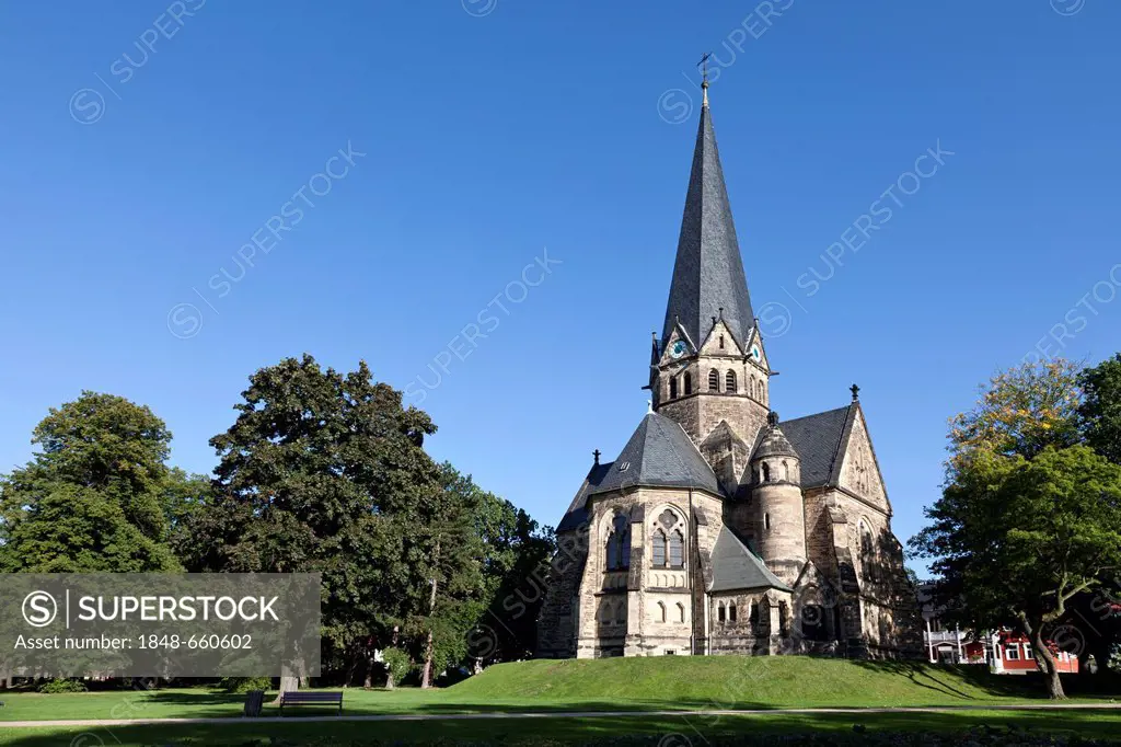 St. Peter's Church, Thale, eastern Harz, Saxony-Anhalt, Germany, Europe