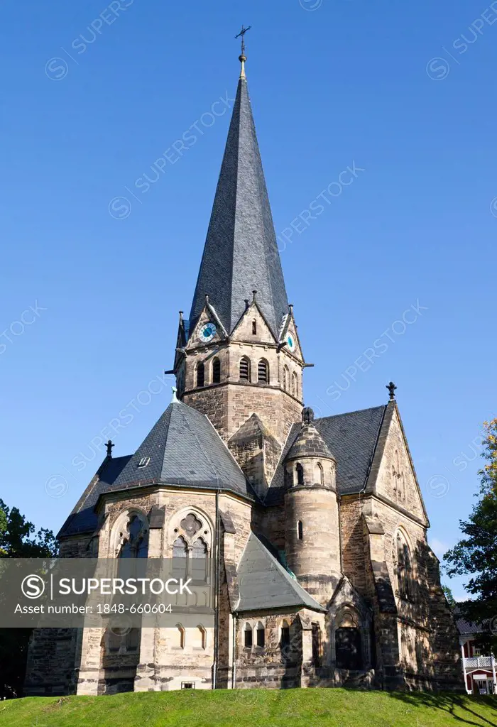 St. Peter's Church, Thale, eastern Harz, Saxony-Anhalt, Germany, Europe