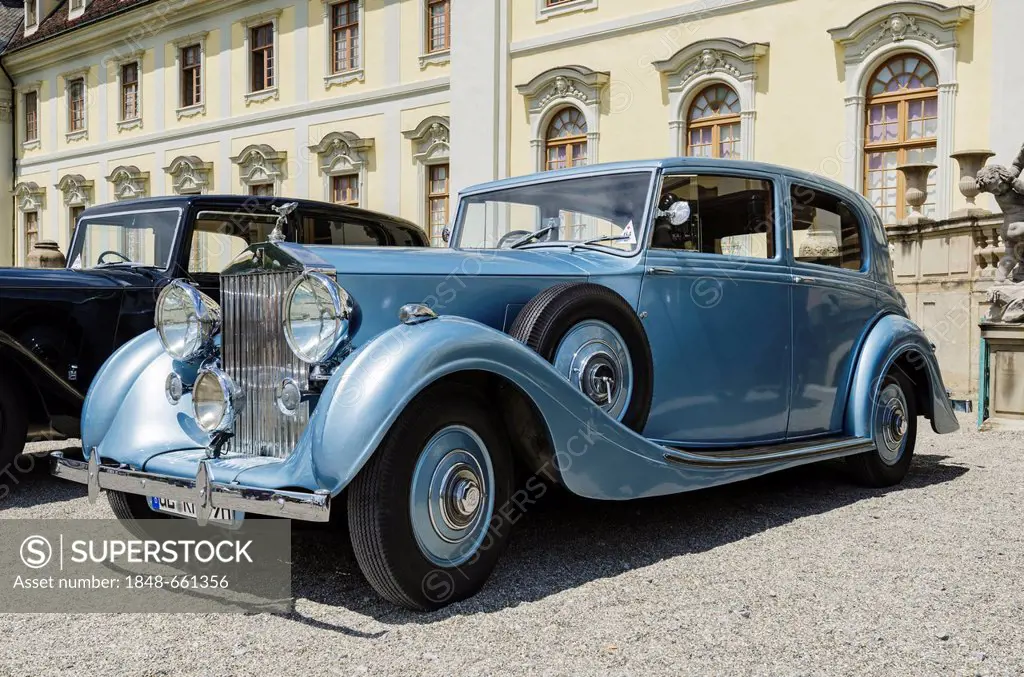 Rolls-Royce 25-30 HP, built after 1936, Classics meets Barock classic car meeting, Ludwigsburg Palace, administrative region of Stuttgart, Baden-Wuert...