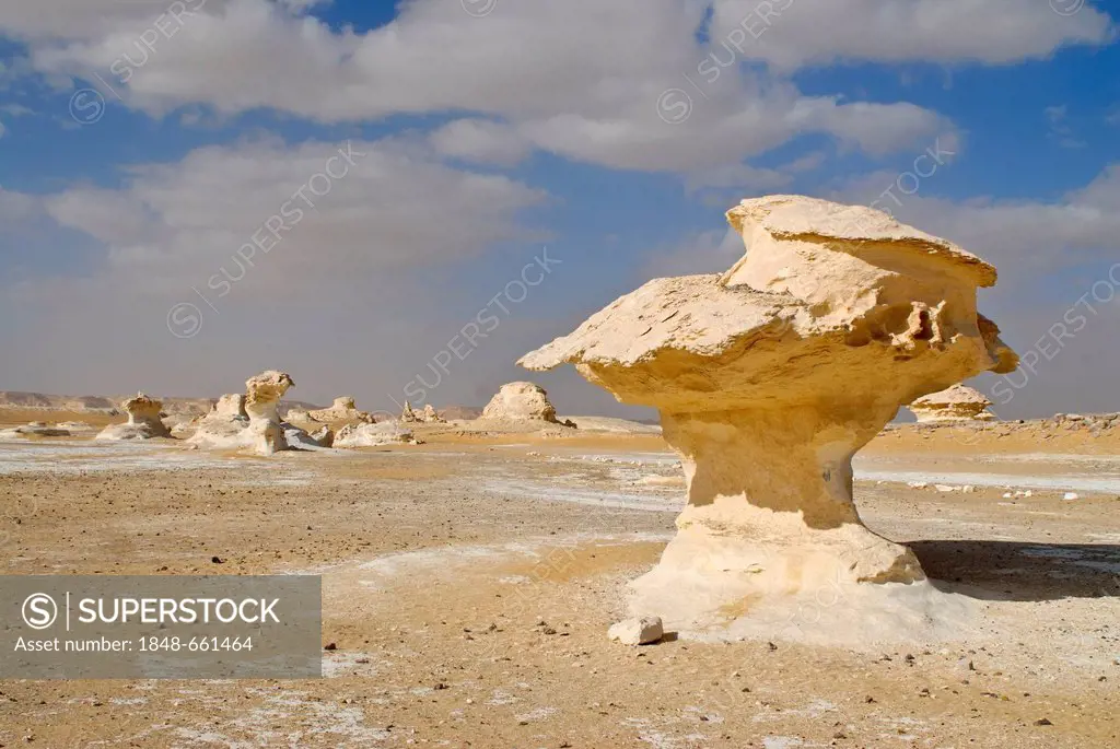Rock formations, Western Desert, Egypt, Africa