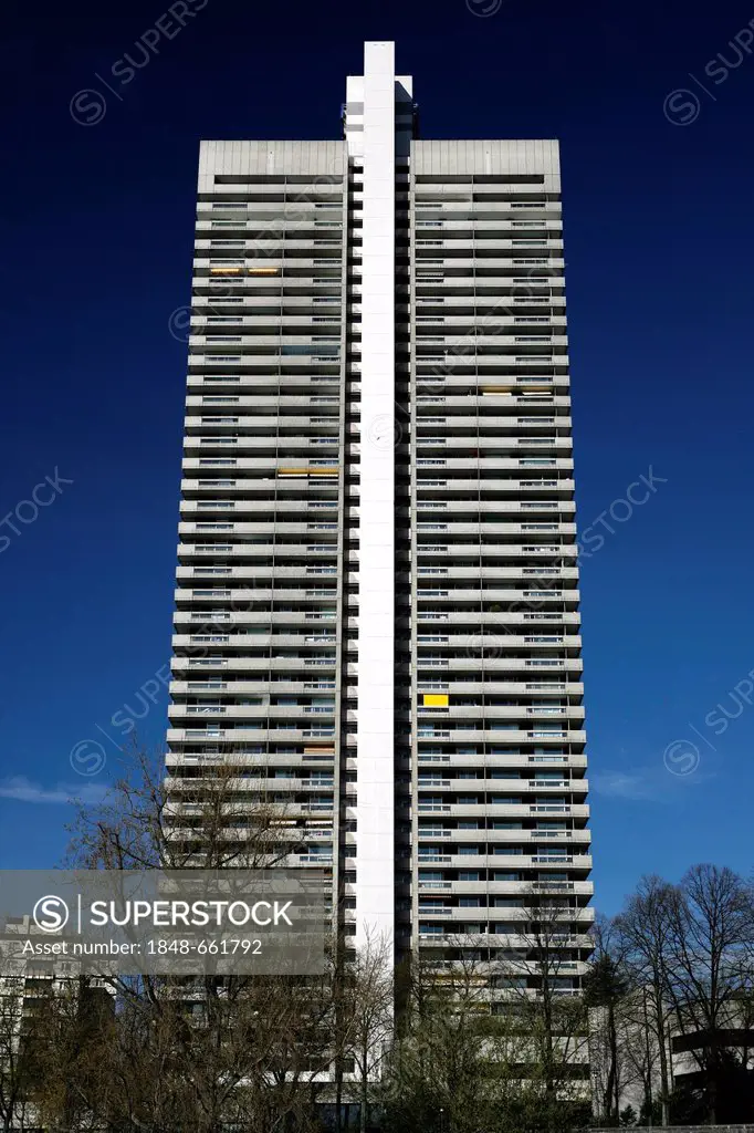 Colonia-Hochhaus high-rise building, Cologne, North Rhine-Westphalia, Germany, Europe