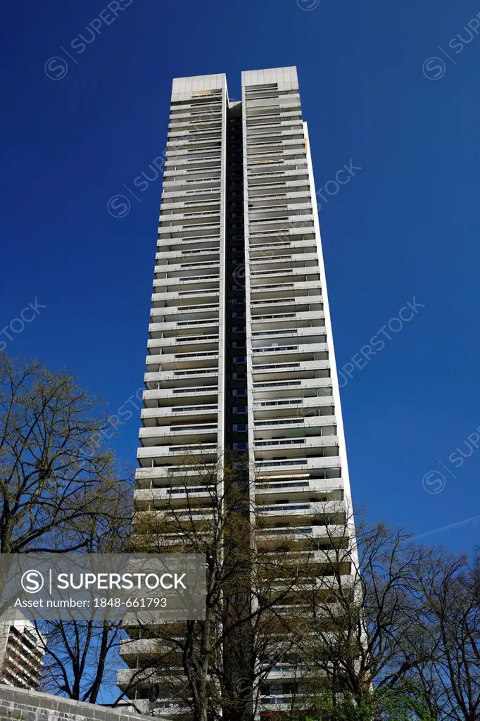 Colonia-Hochhaus high-rise building, Cologne, North Rhine-Westphalia, Germany, Europe