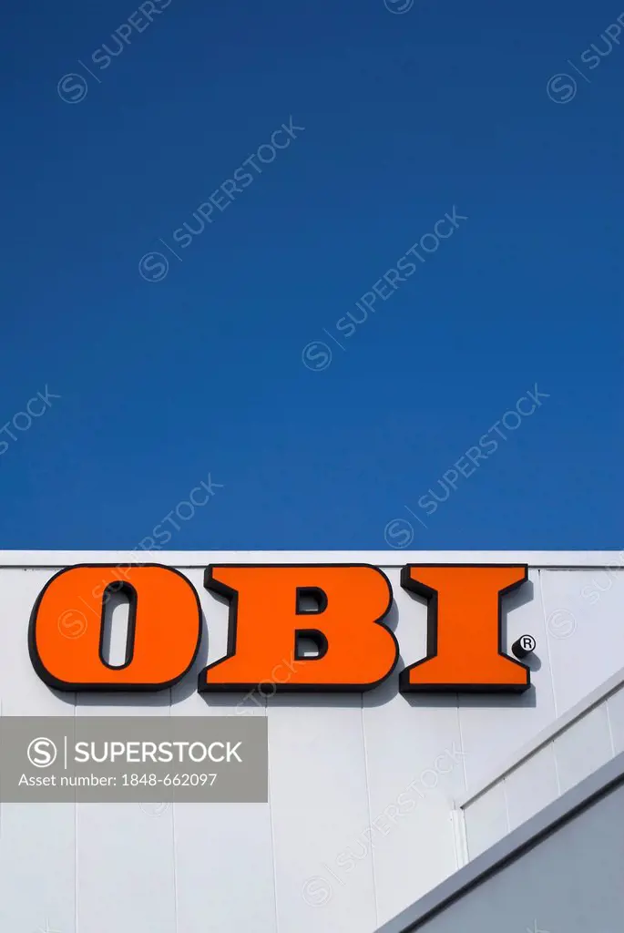 OBI logo, Bau- und Heimwerkermaerkte GmbH & Co. Franchise Center KG, building, DIY and home improvement store