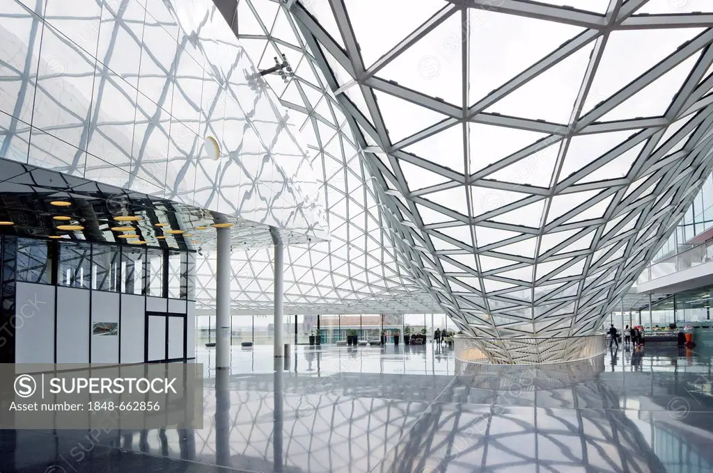 My Zeil shopping centre, by architect Massimiliano Fuksas, Frankfurt, Hesse, Germany, Europe