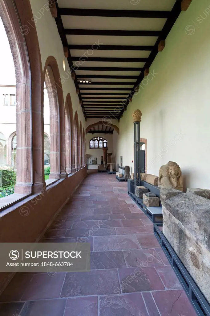 Carmelite Monastery, seat of the Institute for Urban History and of the Archaeological Museum, Frankfurt am Main, Hesse, Germany, Europe
