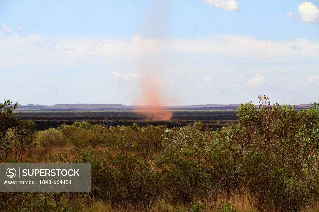 Red dust storm, Pilbara, Western Australia, Australia