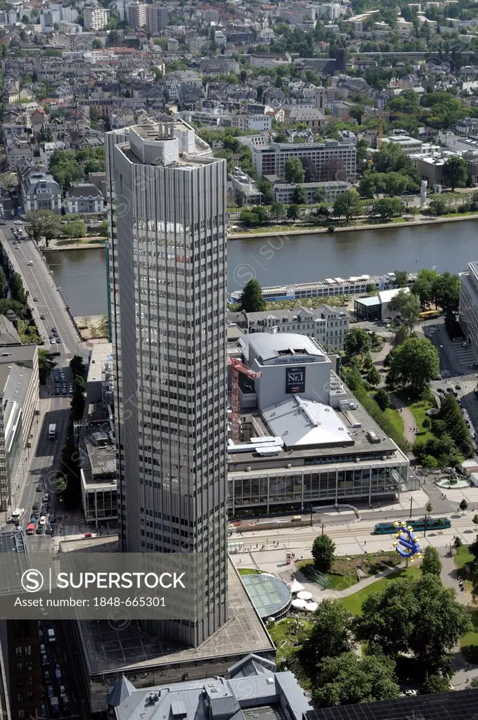 European Central Bank, ECB, Frankfurt am Main, Hesse, Germany, Europe