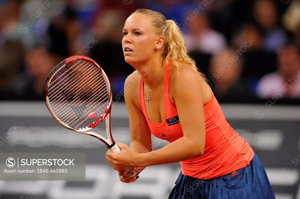 Caroline Wozniacki, DEN, Women's tennis, Porsche Tennis Grand Prix Stuttgart, 2011, Porsche Cup, 16.04.-24.04.2011, Porsche-Arena, Stuttgart, Baden-Wu...