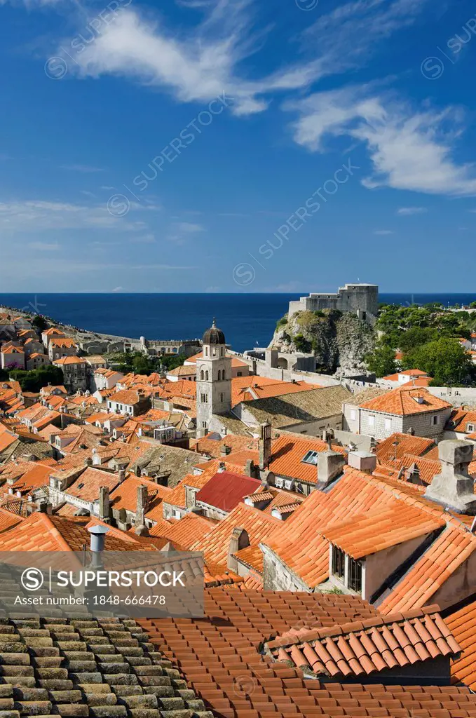 Cityscape, Dubrovnik, Dalmatia, Croatia, Europe