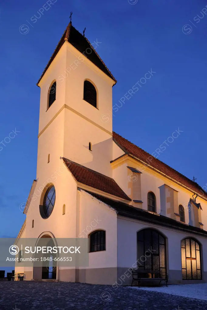 Church in the Annaberg district, Wiesmath, Lower Austria, Austria, Europe