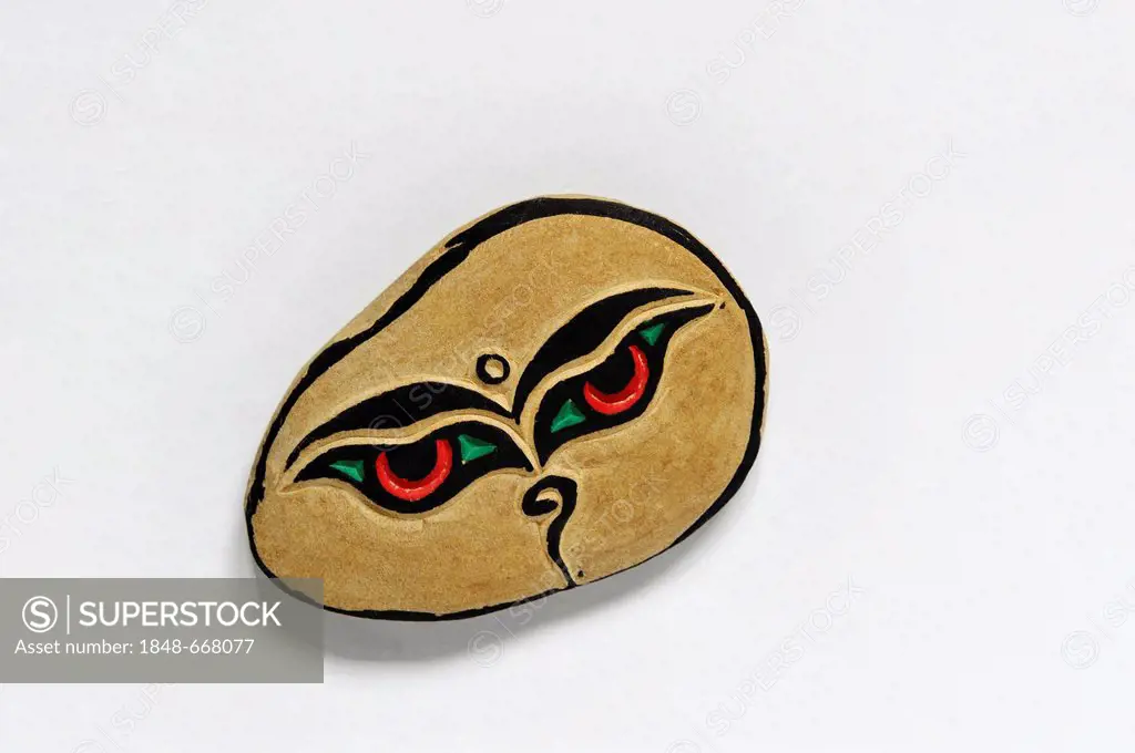 Ma ni rdo, Tibetan for mani stone, a souvenir from Tibet