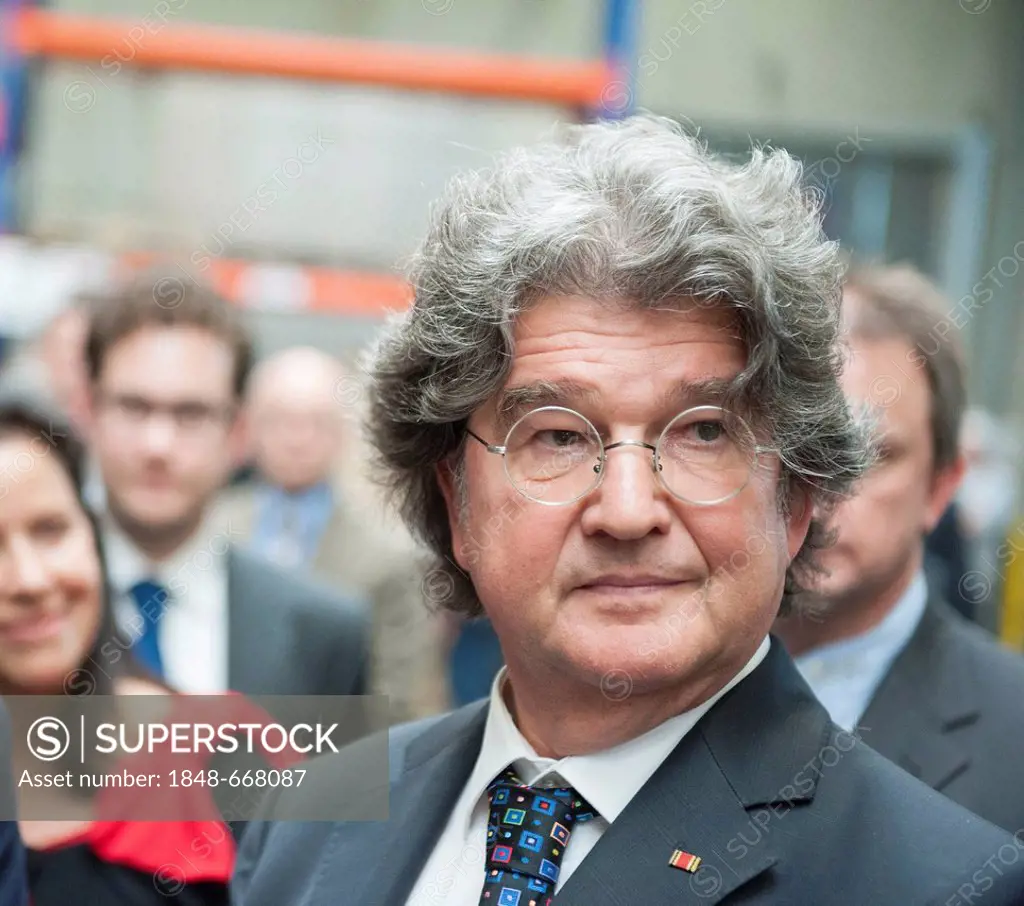 Portrait of Alfred Ritter, founder of Ritter Sport, during the inaugural visit of Federal President Joachim Gauck and his partner Daniela Schadt in Ba...