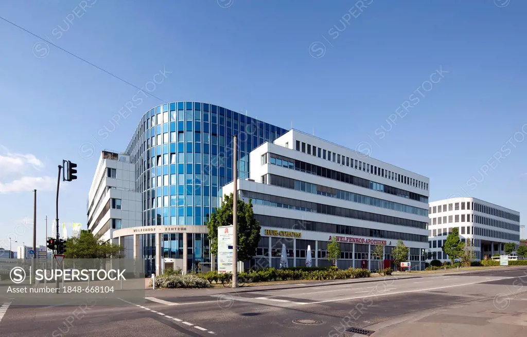 Welfenhof-Zentrum, Medical Point, Wiesbaden, Hesse, Germany, Europe, PublicGround