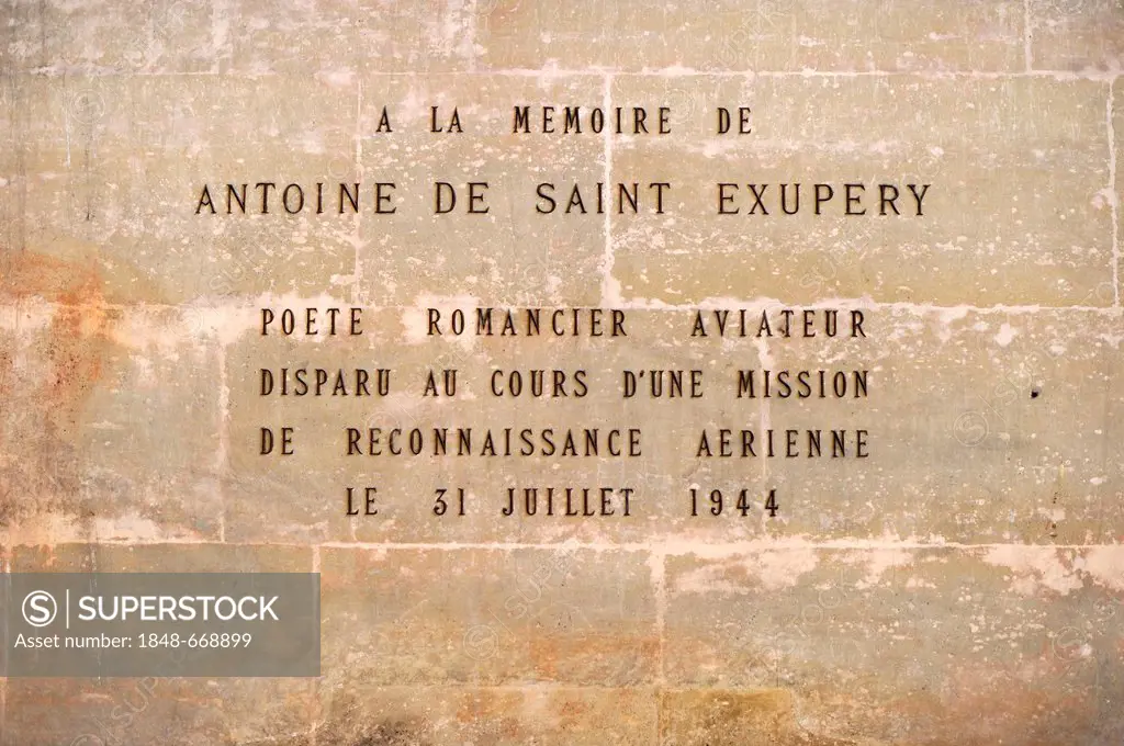 Tribute to Antoine de Saint Èxuperé, Panthéon, a secular mausoleum containing the remains of distinguished French citizens, Montagne Sainte-Geneviève,...