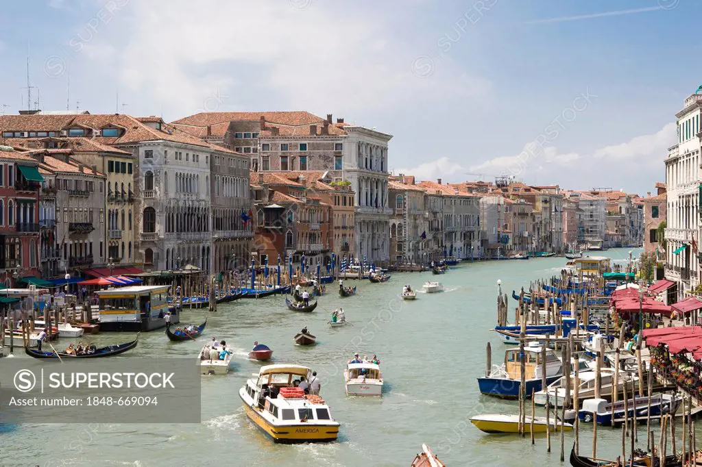 Canal Grande, Venice, Italy, Europe