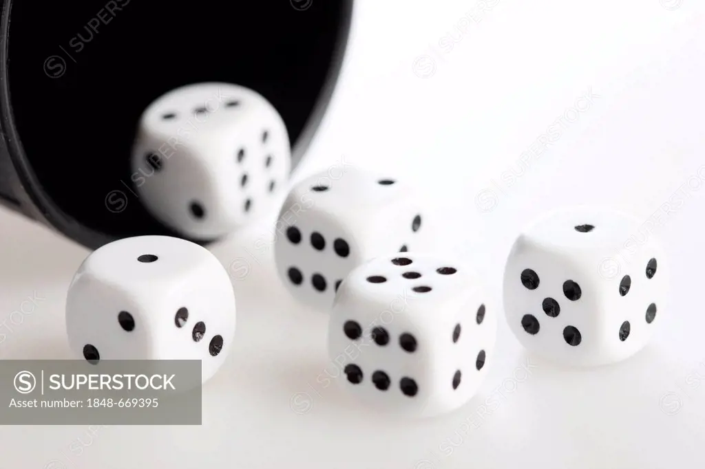 Five dice