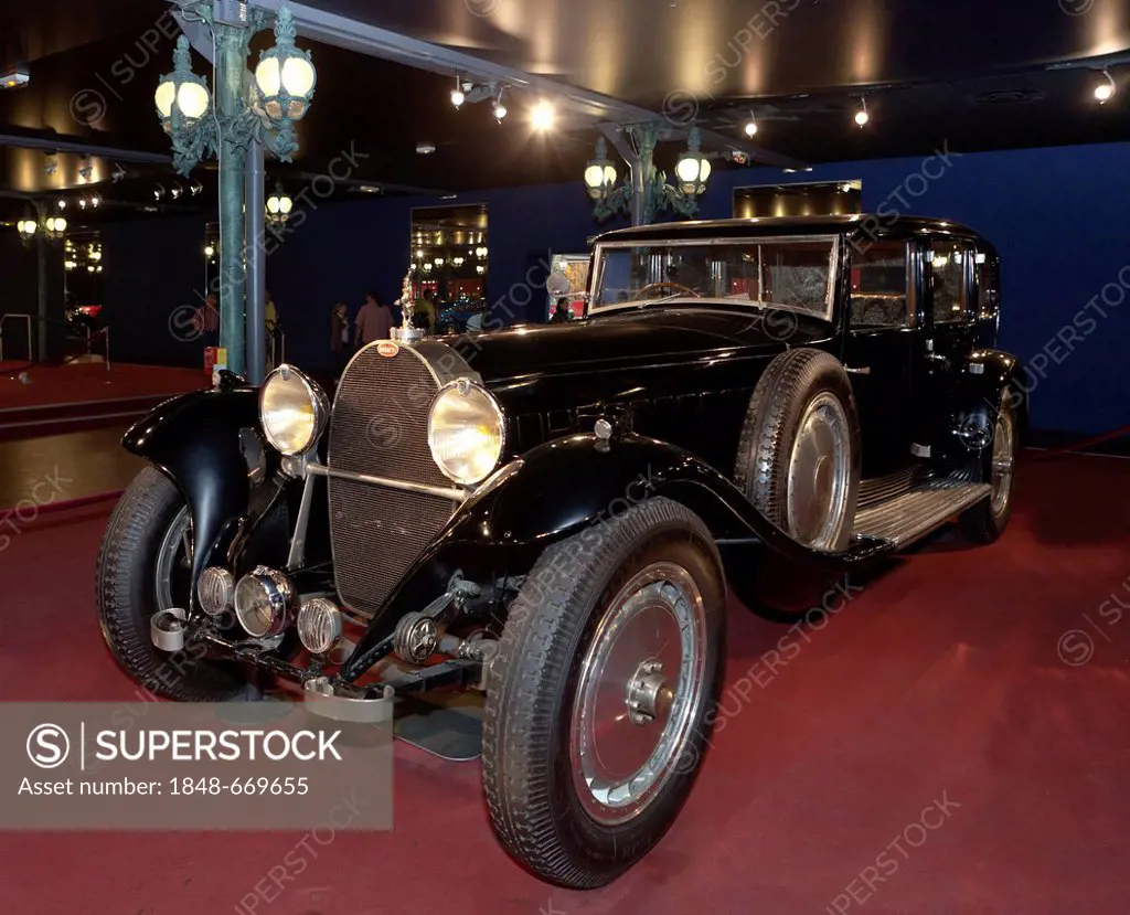 Bugatti Royale Coupe Type 41, built in 1933, France, one of the world's most expensive vintage cars, Collection Schlumpf, Cité de l'Automobile, Musée ...