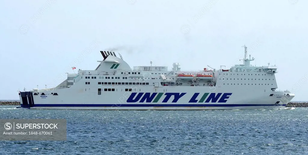 Unity Line ferry Ystad - Swinoujscie, Poland, Europe
