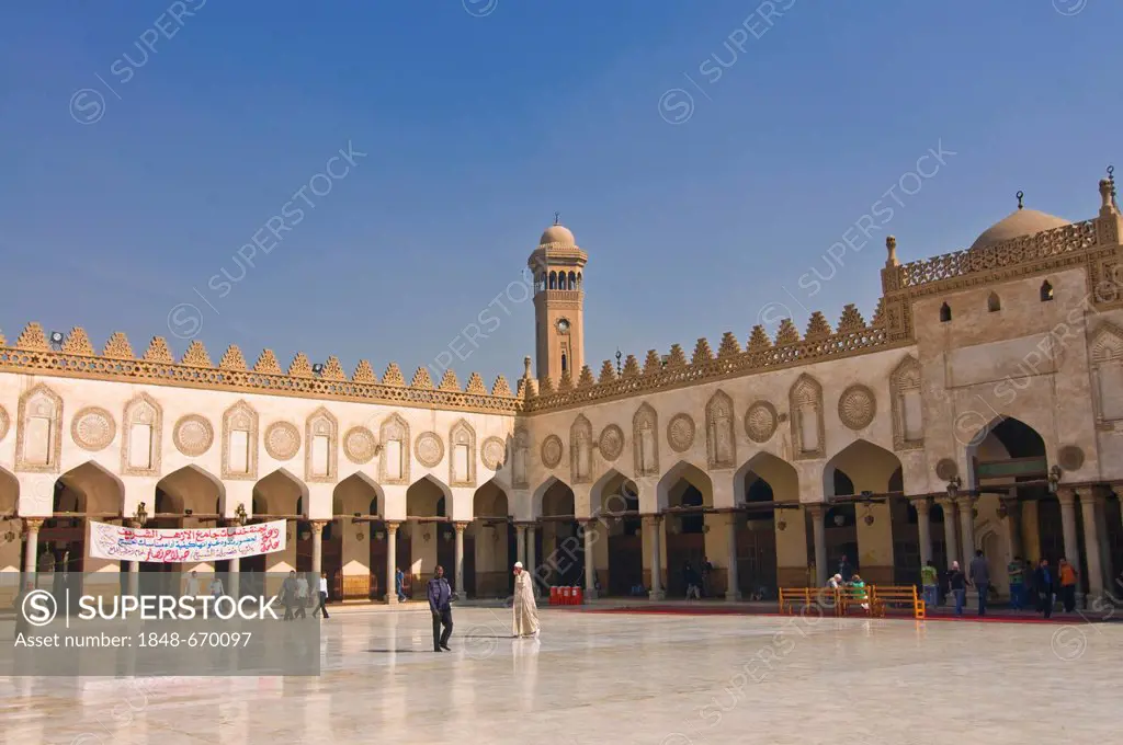 Al-Azhar Mosque, Cairo, Egypt, Africa