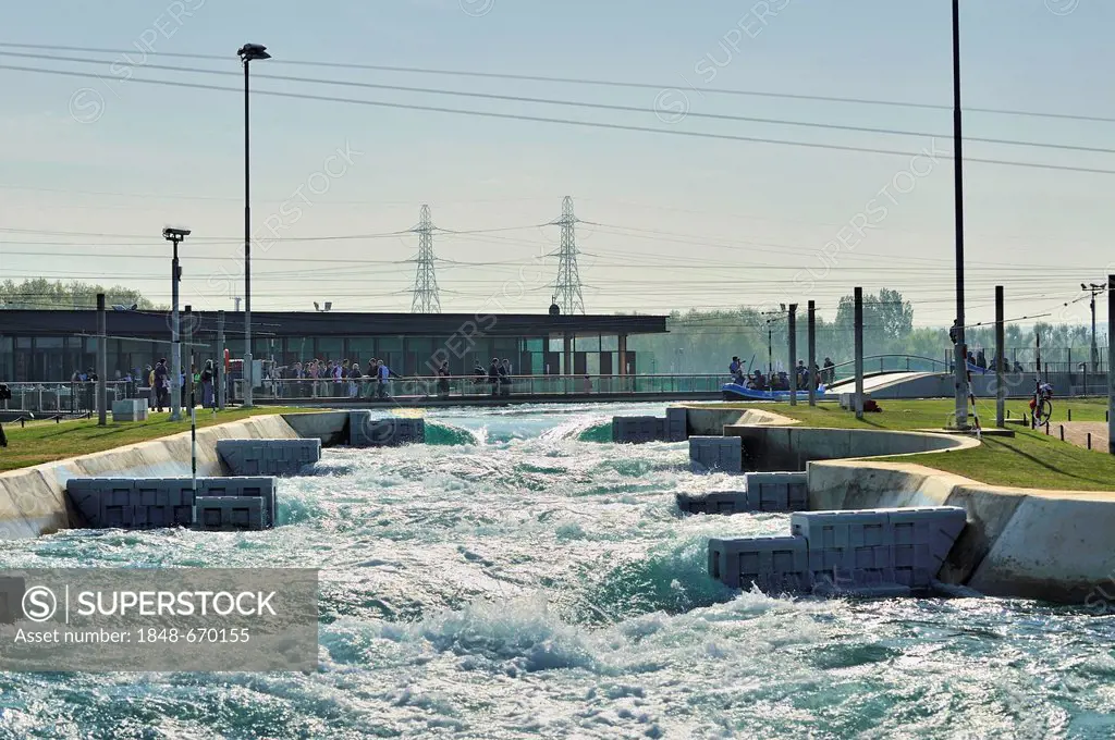 Media day at the Olympic White Water Centre at Waltham Abbey, England, United Kingdom, Europe