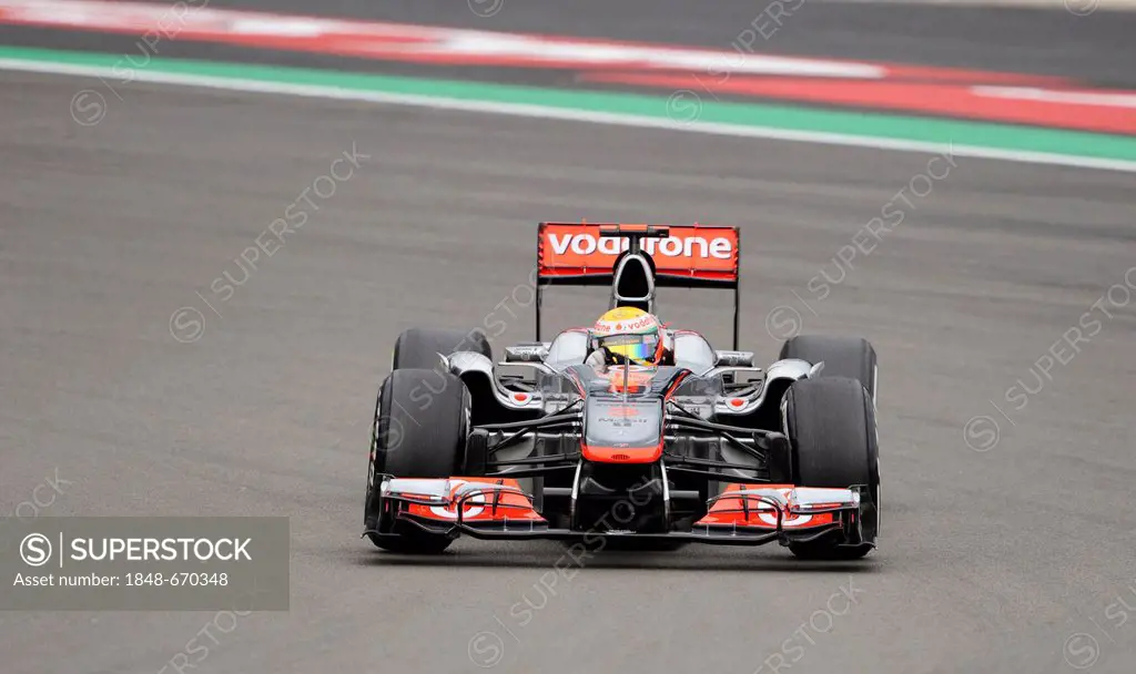 Lewis Hamilton, GB, McLaren Mercedes, Formula 1 Grand Prix season 2011, Santander German Grand Prix, Nurburgring race track, Rhineland-Palatinate, Ger...
