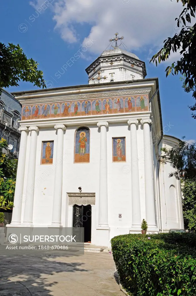 Church of Saint Demetrius, Bucharest, Romania, Eastern Europe, Europe, PublicGround