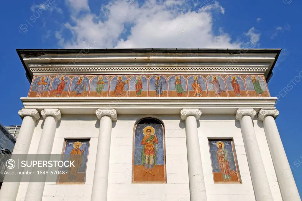 Church of Saint Demetrius, Bucharest, Romania, Eastern Europe, Europe, PublicGround