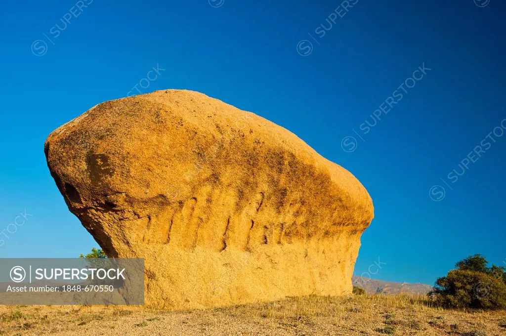 Bizarre rock formation, granite rock, Anti-Atlas Mountains, southern Morocco, Morocco, Africa