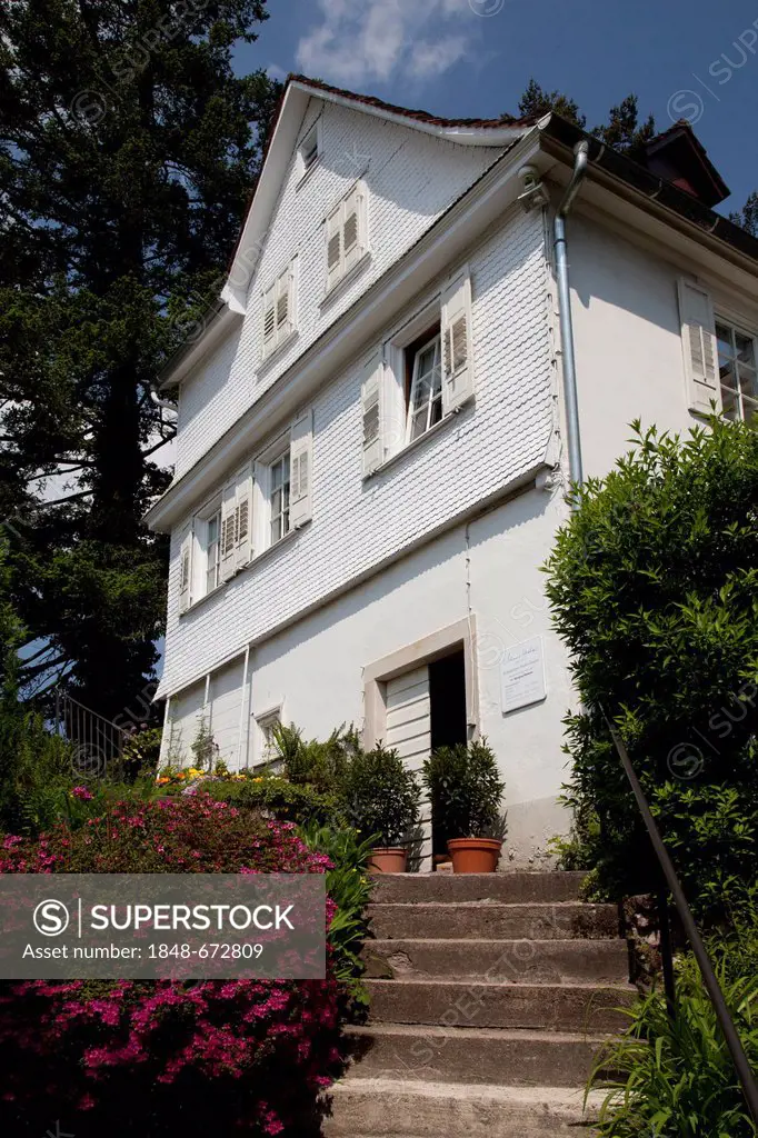 Brahmshaus building, museum, Baden-Baden, Black Forest, Baden-Wuerttemberg, Germany, Europe