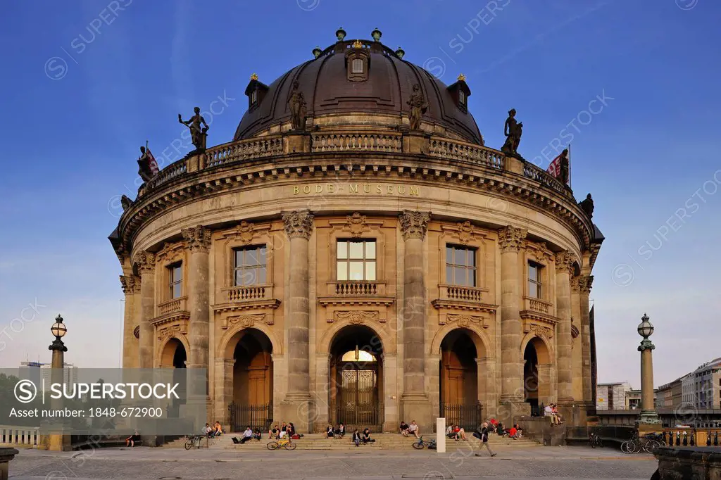 Bode-Museum, Museumsinsel island, UNESCO World Heritage Site, Mitte district, Berlin, Germany, Europe