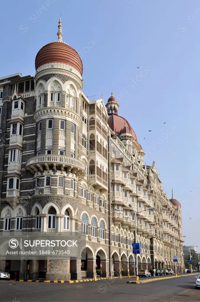 Taj Mahal Hotel, Colaba district, Mumbai, Maharashtra, India, Asia