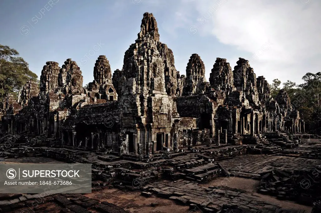 Bayon Temple of Angkor Wat, Siem Reap, Cambodia, Southeast Asia, Asia