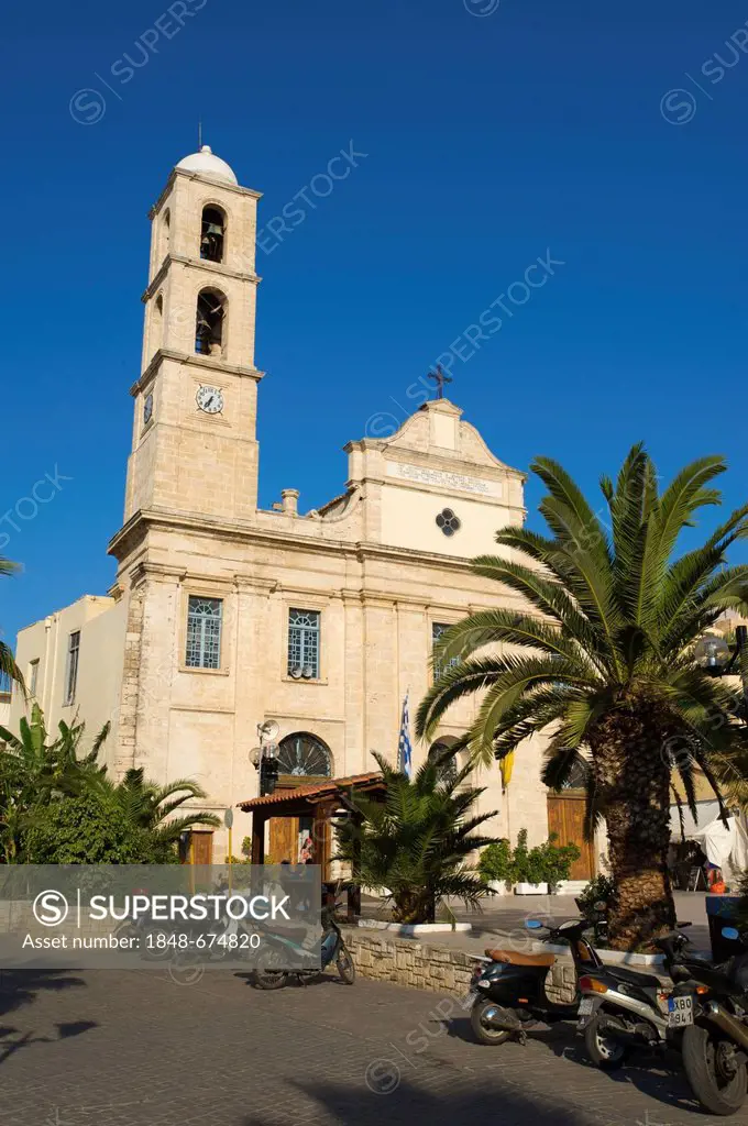 Church in Chania, Crete, Greece, Europe