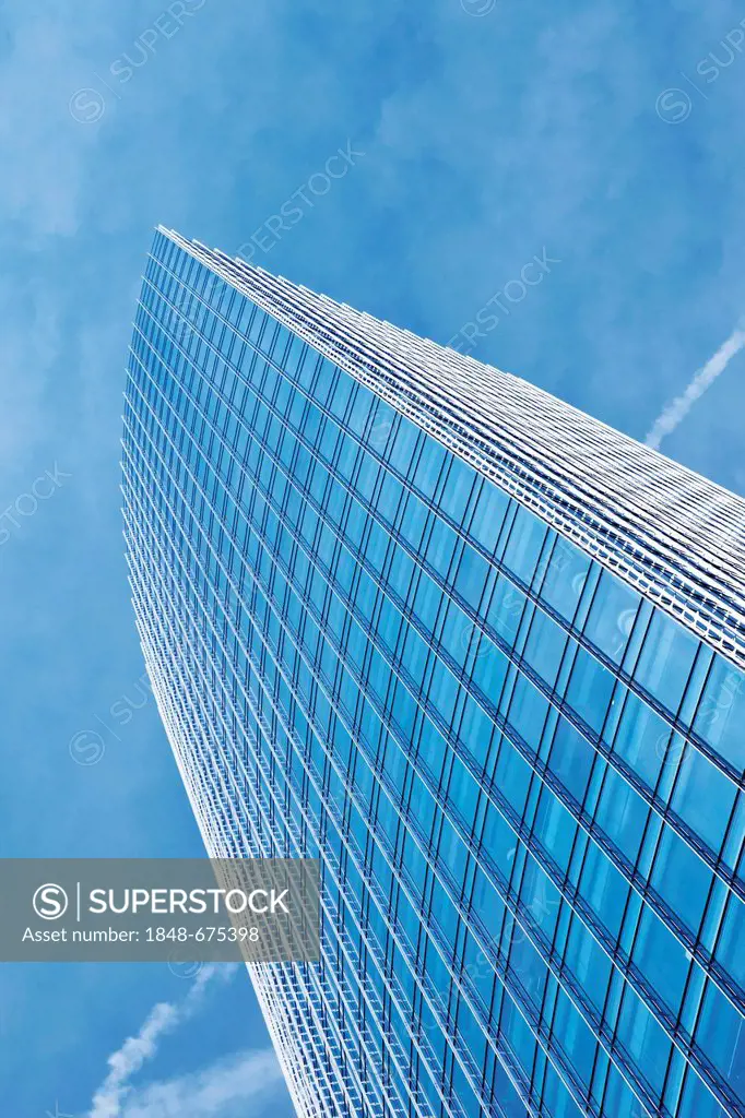 Skyper high-rise building, Frankfurt am Main, Hesse, Germany, Europe