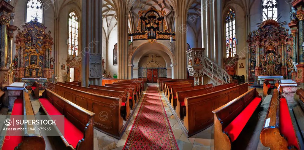 Parish church of St Stephan in Eggenburg, Weinviertel region, Lower Austria, Austria, Europe