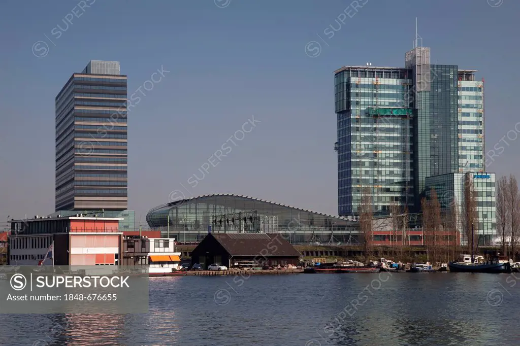 Cruise liner terminal, passenger terminal, port, Amsterdam, The Netherlands, Europe