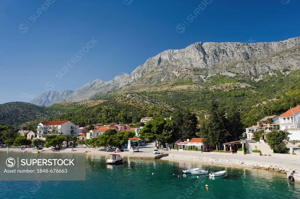 Coast of Drvenik, Makarska Riviera, Dalmatia, Croatia, Europe