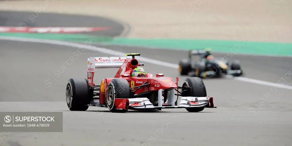 Felipe Massa, BRA, Ferrari, Formula 1 Grand Prix season 2011, German Grand Prix by Santander, Nurburgring race track, Rhineland-Palatinate, Germany, E...