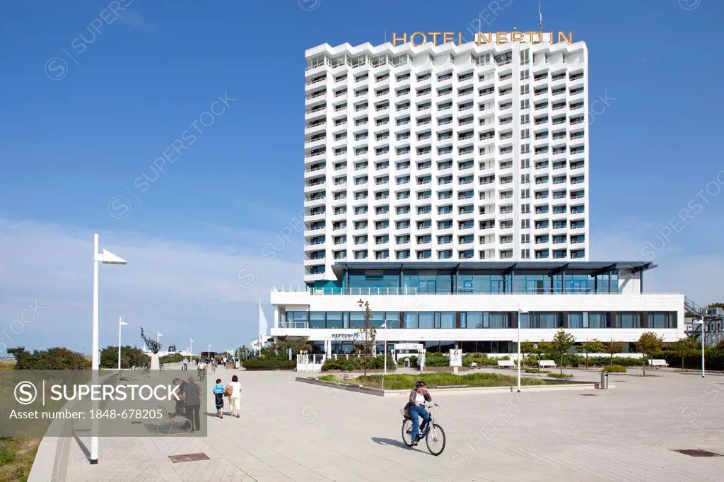Neptun Hotel, Warnemuende sea resort, Mecklenburg-Western Pomerania, Germany, Europe