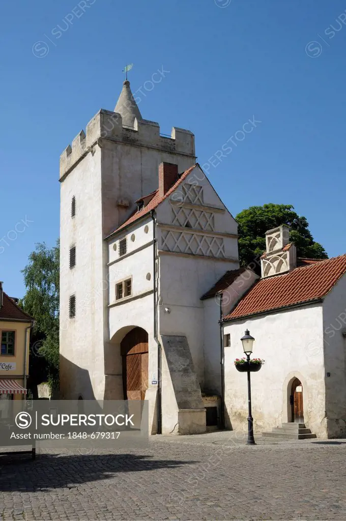 Marientor, old town gate, Naumburg, Saxony-Anhalt, Germany, Europe