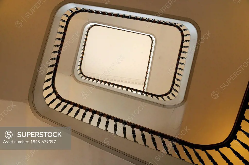 Staircase, castle church, Copenhagen, Denmark, Scandinavia, Europe