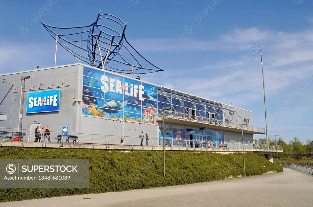Sea Life, Sealife, fresh and salt water aquarium, shopping center, Neue Mitte district, Centro, Oberhausen, Ruhrgebiet area, North Rhine-Westphalia, G...