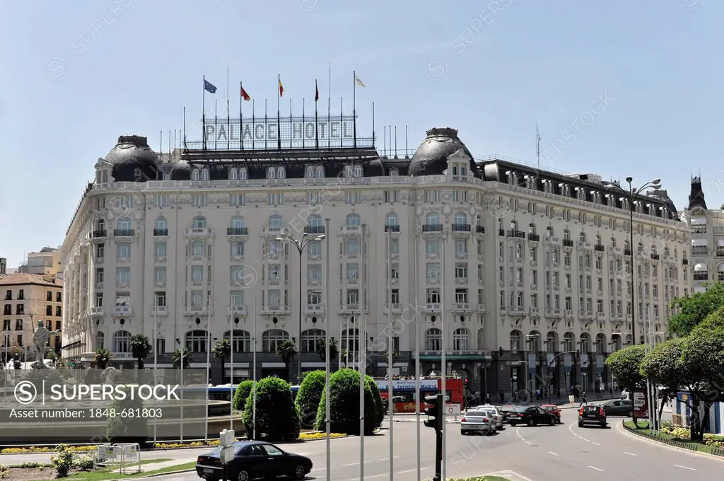 Palace Hotel, Madrid, Spain, Europe