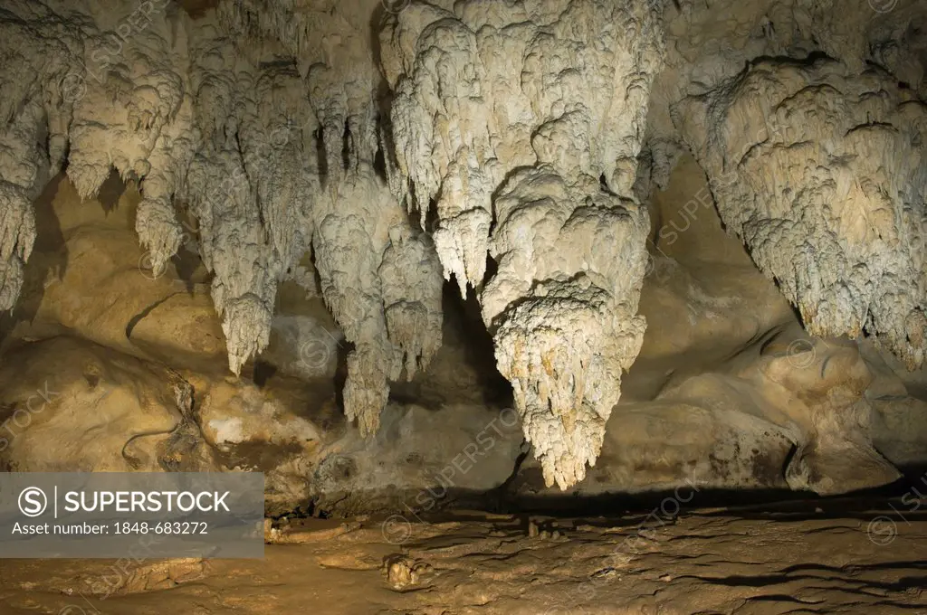 Dripstone cave, Phet Cave, Ao Luek, Phang Nga, Thailand, Southeast Asia