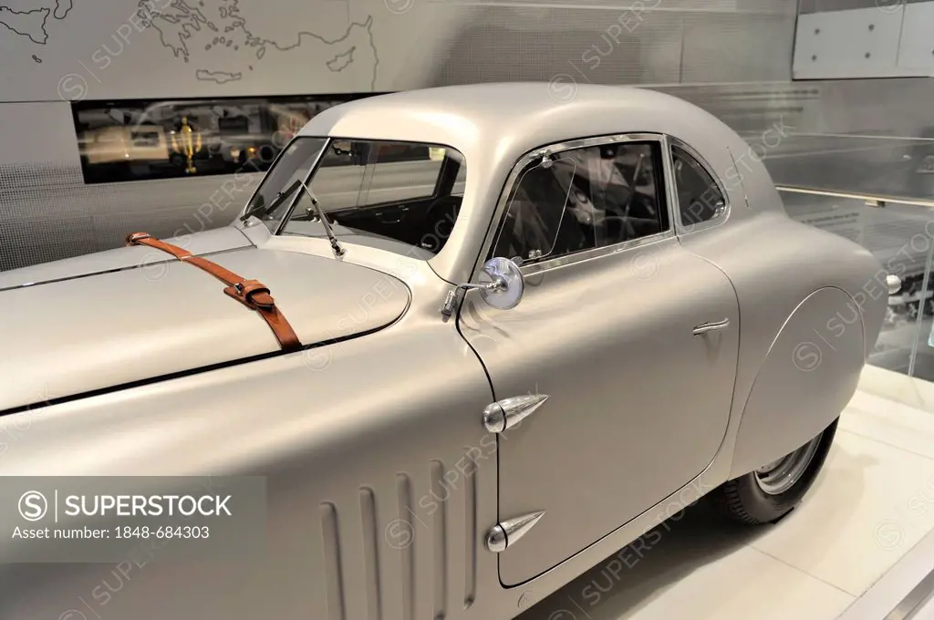 BMW 328 Mille Miglia Coupe Touring, BMW Museum, Munich, Bavaria, Germany, Europe