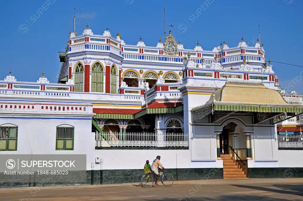 Palace of Chettinad, Chettinad, Tamil Nadu, South India, India, Asia