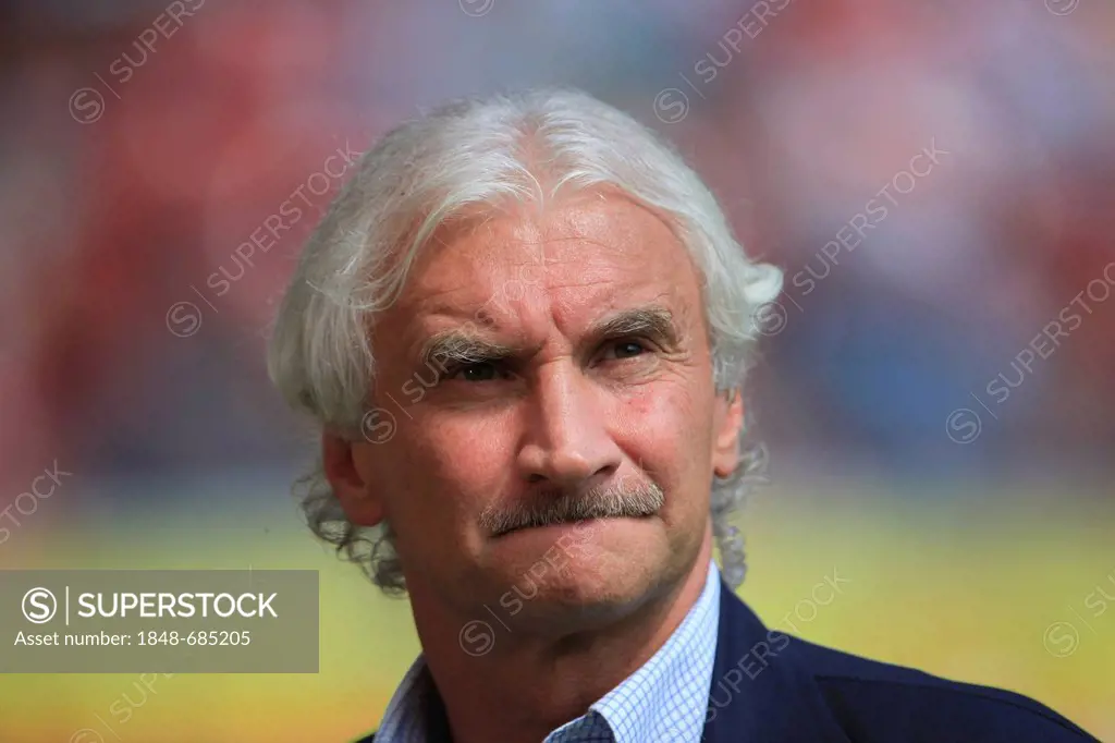 Rudi Voeller, sports director of the Bayer Leverkusen Bundesliga football club, portrait, Mainz, Rhineland-Palatinate, Germany, Europe