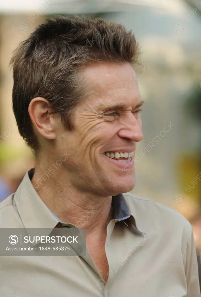 Willem Dafoe after a photocall for 4:44 Last Day on Earth at the 68th International Film Festival of Venice, Italy, Europe