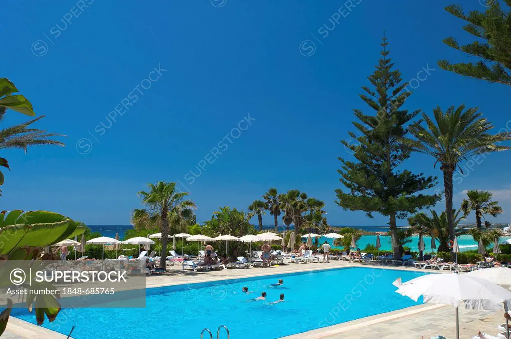 Pool, Nissi Beach Resort in Ayia Napa, Southern Cyprus, Cyprus