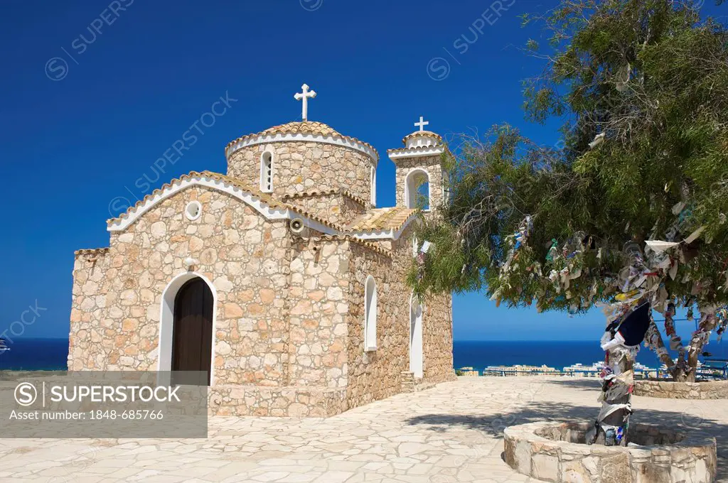 Prophitis Elias Church in Protaras near Ayia Napa, Southern Cyprus, Cyprus